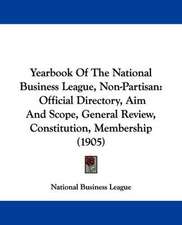 Yearbook Of The National Business League, Non-Partisan