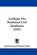 Antilogie Des Realismus Und Idealismus (1791)