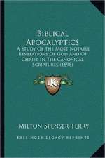 Biblical Apocalyptics