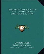 Commentationes Societatis Regiae Scientiarum Gottingensis V2 (1780)