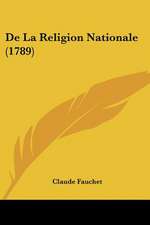 De La Religion Nationale (1789)