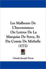 Les Malheurs De L'Inconstance