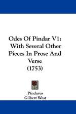 Odes Of Pindar V1