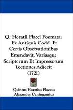 Q. Horatii Flacci Poemata