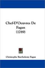 Chef-D'Oeuvres De Fagan (1789)