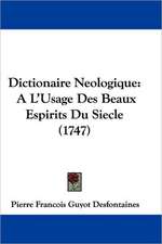 Dictionaire Neologique