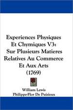 Experiences Physiques Et Chymiques V3