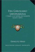 Fra Girolamo Savonarola