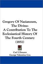 Gregory Of Nazianzum, The Divine