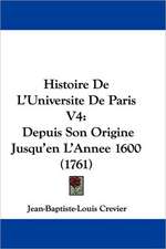 Histoire De L'Universite De Paris V4