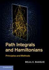 Path Integrals and Hamiltonians: Principles and Methods