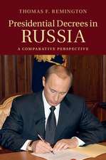 Presidential Decrees in Russia: A Comparative Perspective