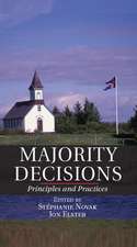 Majority Decisions: Principles and Practices