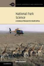 National Park Science: A Century of Research in South Africa