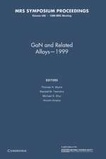 GaN and Related Alloys – 1999: Volume 595