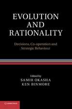 Evolution and Rationality: Decisions, Co-operation and Strategic Behaviour