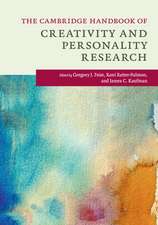 The Cambridge Handbook of Creativity and Personality Research