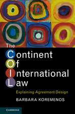 The Continent of International Law: Explaining Agreement Design