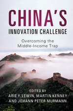 China's Innovation Challenge: Overcoming the Middle-Income Trap