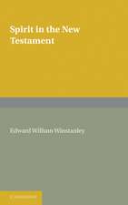 Spirit in the New Testament: An Enquiry into the Use of the Word ΠΝΕΥΜΑ in All Passages, and a Survey of the Evidence Concerning the Holy Spirit