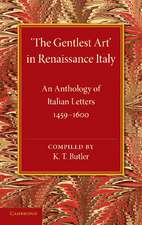 ‘The Gentlest Art' in Renaissance Italy: An Anthology of Italian Letters 1459–1600