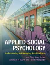 Applied Social Psychology: Understanding and Managing Social Problems