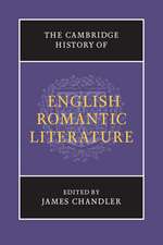 The Cambridge History of English Romantic Literature