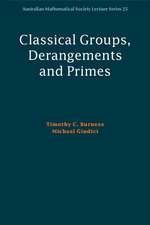 Classical Groups, Derangements and Primes