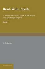 Read Write Speak