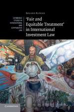 'Fair and Equitable Treatment' in International Investment Law