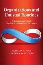 Organizations and Unusual Routines