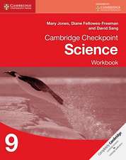 Cambridge Checkpoint Science Workbook 9