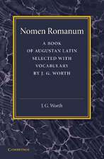 Nomen Romanum: A Book of Augustan Latin