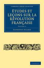 Études et leçons sur la Révolution Française