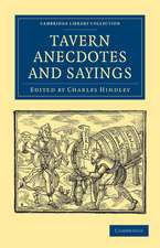 Tavern Anecdotes and Sayings