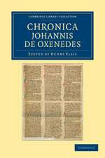 Chronica Johannis de Oxenedes