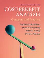 Cost-Benefit Analysis: Concepts and Practice