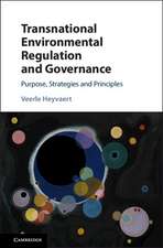 Transnational Environmental Regulation and Governance: Purpose, Strategies and Principles