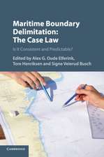 Maritime Boundary Delimitation: The Case Law: Is It Consistent and Predictable?