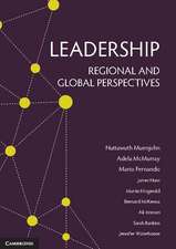 Leadership: Regional and Global Perspectives