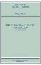 The Church and Empire