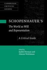 Schopenhauer's 'The World as Will and Representation': A Critical Guide