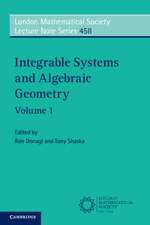 Integrable Systems and Algebraic Geometry: Volume 1