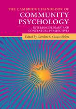 The Cambridge Handbook of Community Psychology