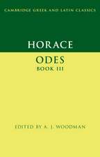 Horace: Odes Book III