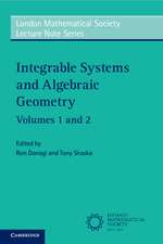 Integrable Systems and Algebraic Geometry 2 Volume Paperback