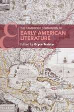 The Cambridge Companion to Early American Literature