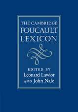 The Cambridge Foucault Lexicon