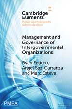 Management and Governance of Intergovernmental Organizations