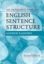 An Introduction to English Sentence Structure